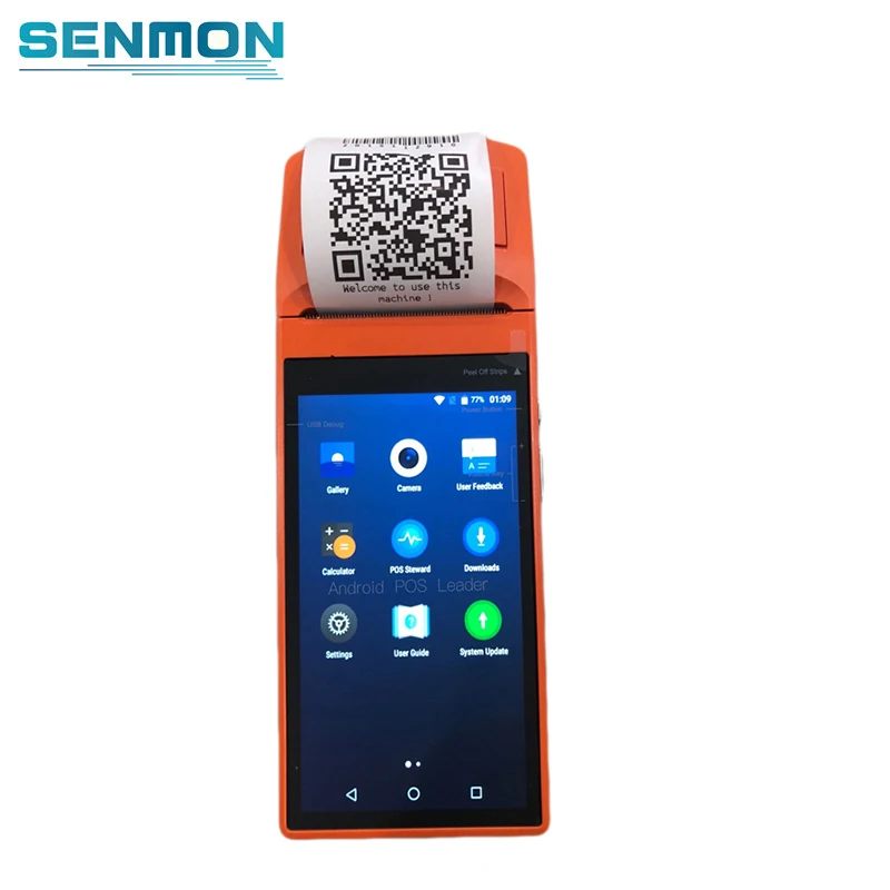 

Sunmi V1s NFC Mini Tablet POS System Wirelss android Handheld POS Terminal with Charing Cradle