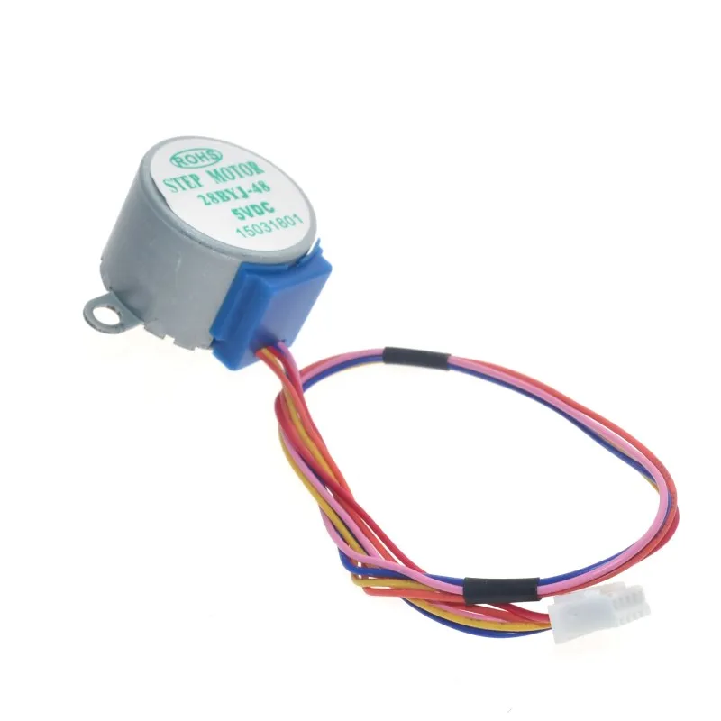 

5V 28BYJ-48 Stepper Motor DC PIC MCU 4 Phase Valve Reduction Gear Ratio DIY Robot Tank Car Chassis Rc Toy Kit Accessor Part