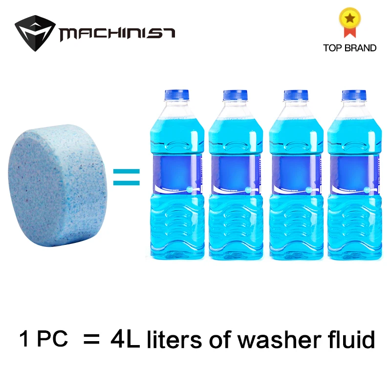 

Solid Washer Concentrate Making Up Windshield Washer Fluid Screen Wash Wiper Fluid Car Solid Cleaner