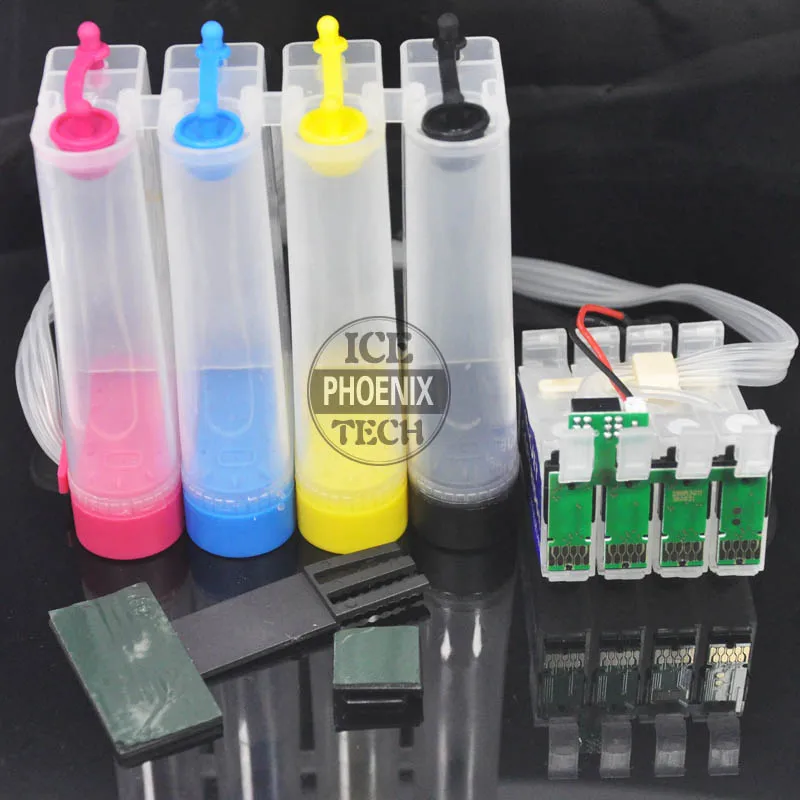 Европа ciss для epson XP-257 XP-352 XP-432 XP-442 XP-452 XP-255 XP-335 XP-355 XP-455 непрерывной подачи чернил