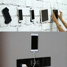 Противоскользящий коврик 2 шт./компл. мобильный силиконовый держатель телефона украшение автомобиля украшение для дома офиса Автомобильная приборная панель Нескользящая Накладка для gps