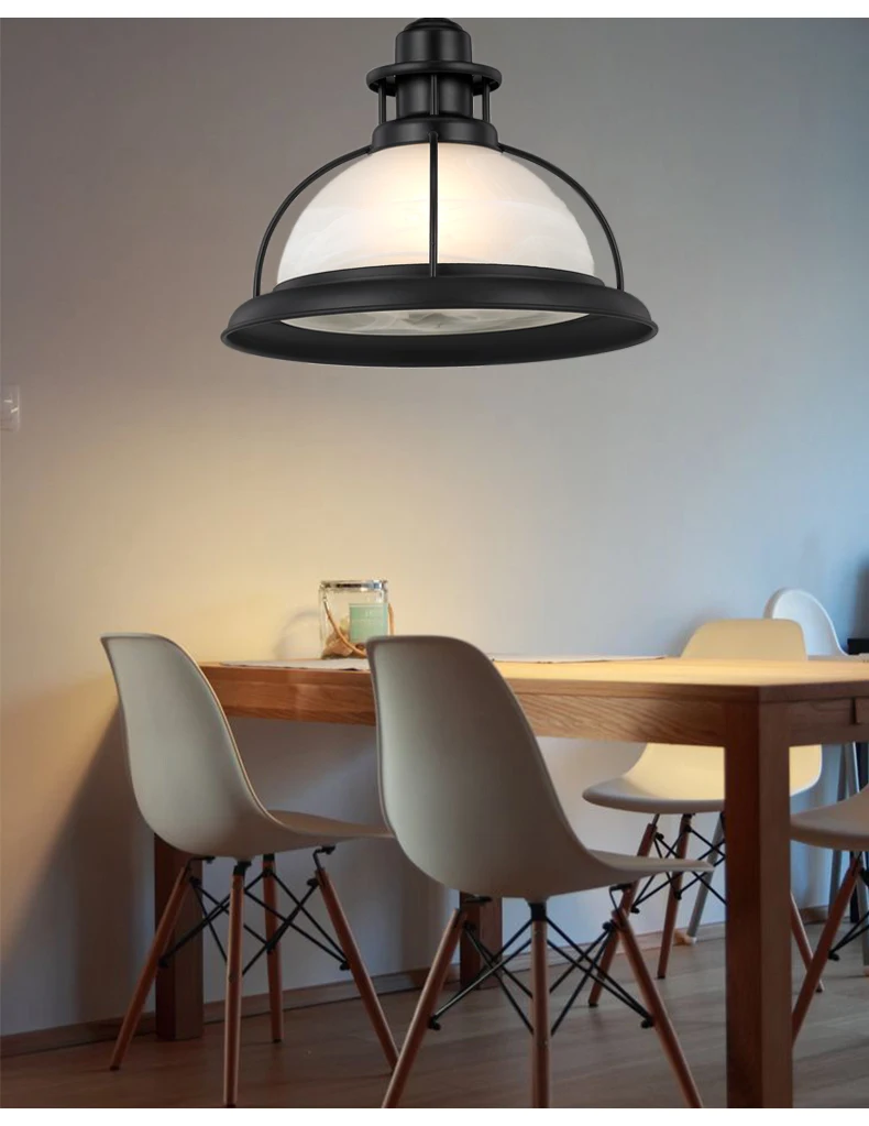 island pendant lights Vintage Pendant Lights Industrial Glass Hanging Lamp Black Loft Lamp Restaurant Study Decoracion Hogar Nordico Lights Fixtures hanging lamp