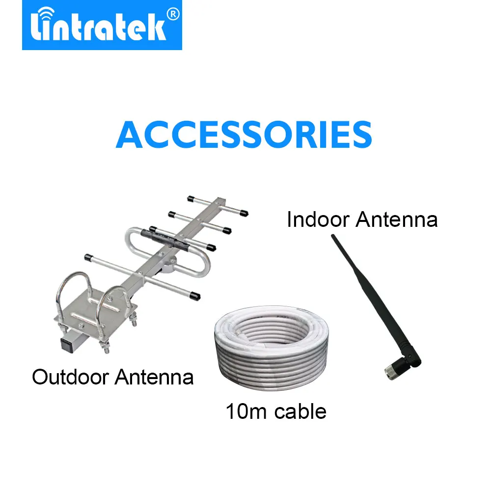 Lintratek мощный GSM репитер 900 мГц ЖК-дисплей Дисплей gsm Сотовая связь усилитель сигнала UMTS 900 мГц мини телефон Усилители домашние Обновление