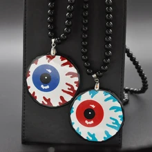 Украшение для автомобиля с подвеской Devil' Eyeball хип-хоп Акриловые модные авто зеркало заднего вида инструмент для отделки подвесной орнамент автостайлинг