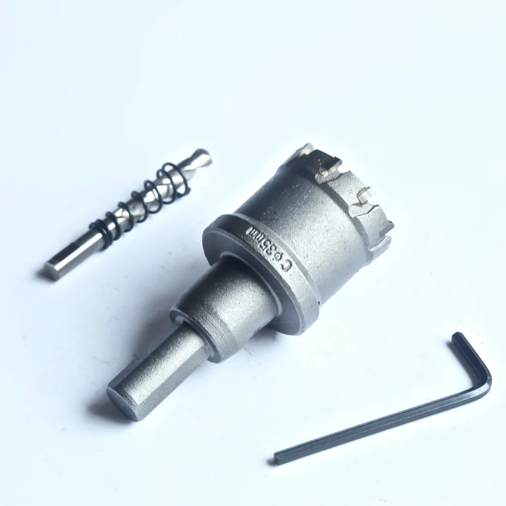 1PC of industrial quality 35mm TCT hole saw core bit for stainless