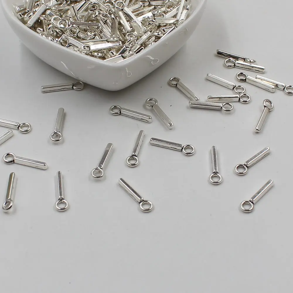 

20 pcs Double Side Alphabet(I)Letter Tag Charm Pendant Initials Jewelry Making