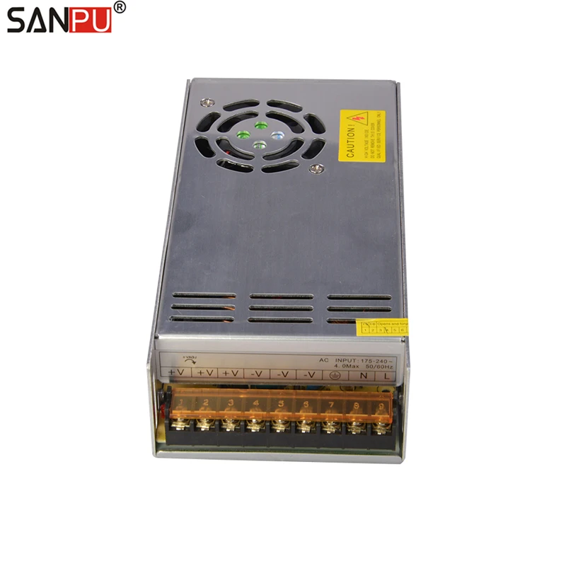 SANPU SMPS 600W 24 V Переключая Питание 25A AC-DC 220V 24 V импульсный трансформатор постоянного тока 24В светодиодный драйвер 24VDC Универсальный Применение IP20