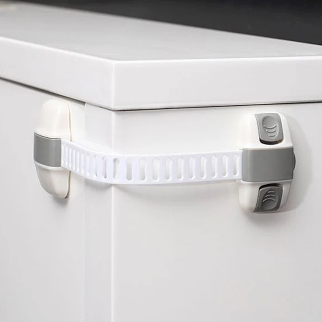 Adjustable Child Safety Locks Latches Securely Shuts Drawer Cupboard