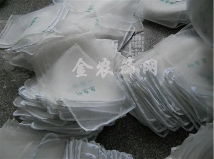 Чистый белый сетчатый мешок 100/лот 40 сетка 45*30 см замачивания насекомых сумки марлевые сумки
