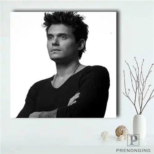 

Custom john-mayer (1)@ Poster Papel-de Mandala Printing Posters Cloth Fabric Wall Art For Living Room Decor#19-01-15-116