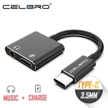 Для huawei P20/mate 10 20 Pro usb type C до 3,5 мм адаптер для наушников Aux аудио конвертер для наушников Usb C до 3,5 мм Aux зарядка