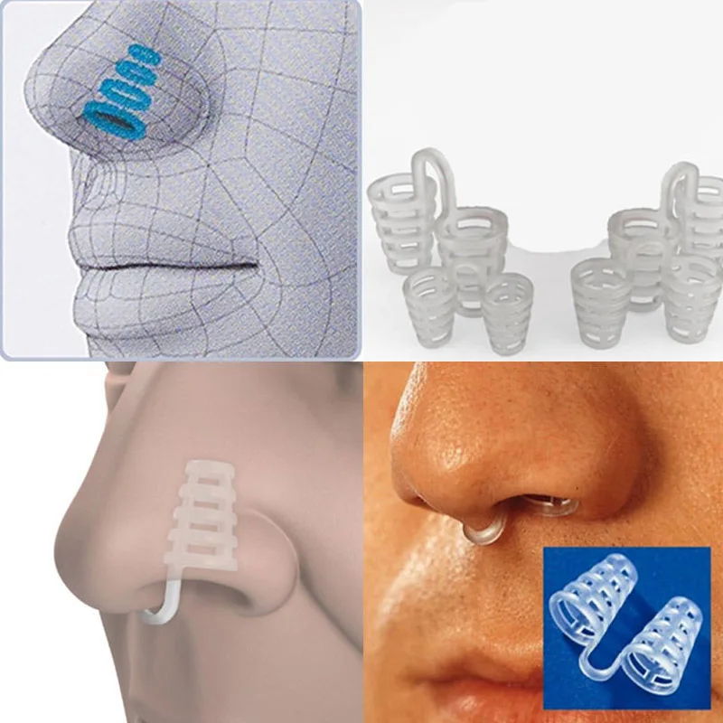 

1 Pc Practical Plastic Anti Snore Stopper Anti-Snoring Nose Clip Health Sleeping Anti-Snoring Clamp #85185