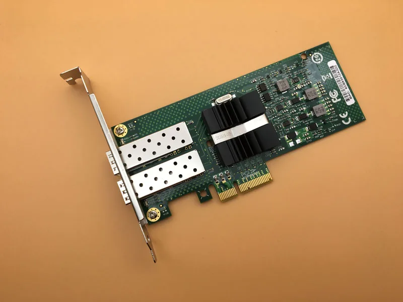 82576 чипсет двухпортовый SFP PCI E X4 волоконный серверный адаптер NIC E1G42EF 1000 МБ