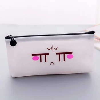 

1PC Cute Cartoon Creative Expression High Capacity Coin Purses Storage Bag