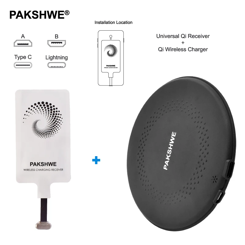 5W Qi Wireless Charger 1A TI Chip Wireless Charging