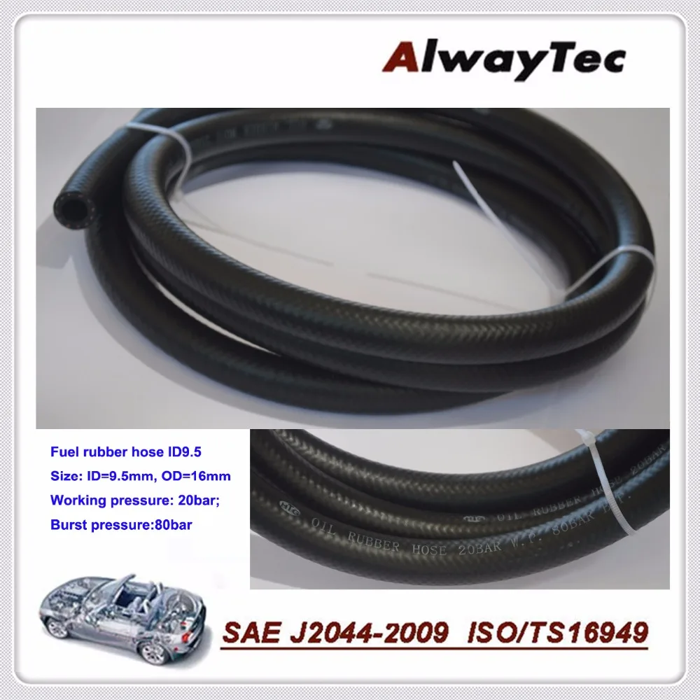 

Black Rubber HOSE 3/8"-ID9.5 Auto Wipers Water Pipe Water Spray Nozzle connecting and Fuel Rubber hose for car