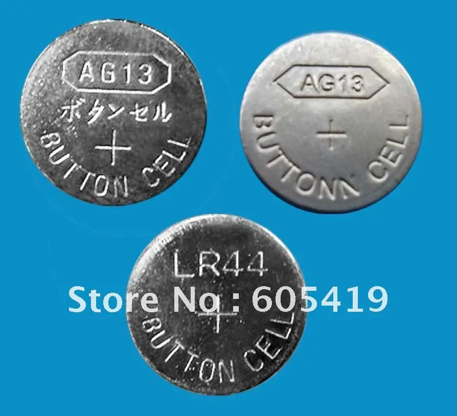 Щелочные кнопочные батарейки AG13 LR44 A76 SR44 LR1154 357A 1 5 ртути 0% в|coin cell|button celllr44 sr44 |