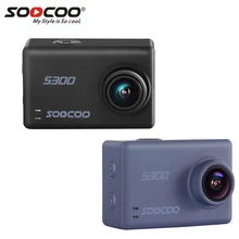 Original SOOCOO S300 Sports Camera Action Cam Ultra HD 1080P 4K 30fps Hi3559V100 IMX377 with WiFi Voice Control 2.35″ Touch LCD