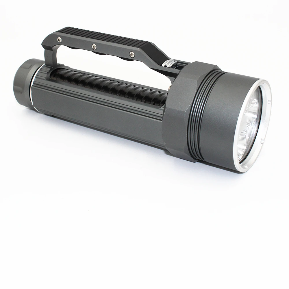 Dive Lamp 4 x XM-L2 LED Diving Flashlight 4800 Lumen Powerful 100M Underwater Torch Light (8)