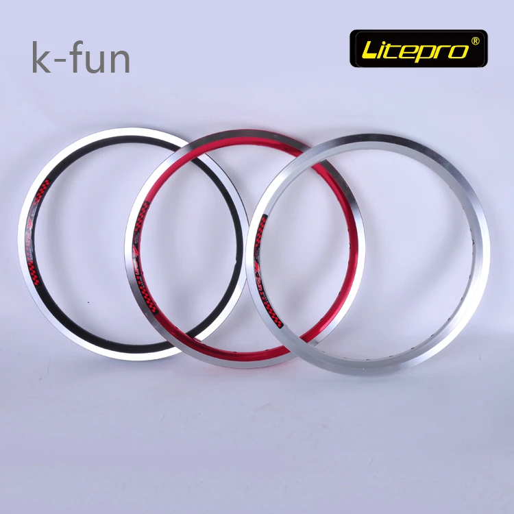 Litepro K Fun 16 дюймов 305 складной велосипедный обод V тормоз 20H 28H запчасти для