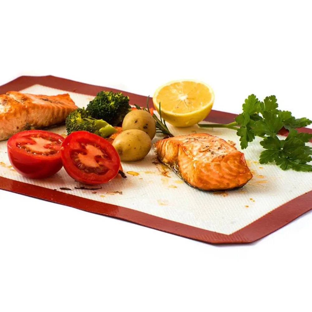

Silicone Dough Rolling Mat Baking Mat Pastry Clay Pad Non-Stick Dish