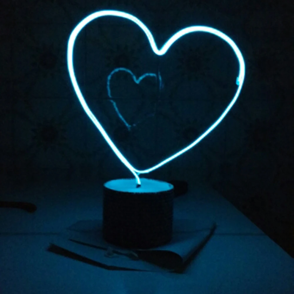 Неоновый светильник, 1 м/2 м/3 м/5 м, декор для танцевальной вечеринки, неоновый светодиодный светильник, Гибкая EL Wire Rope Tube, водонепроницаемая светодиодная лента с контроллером, 1 шт