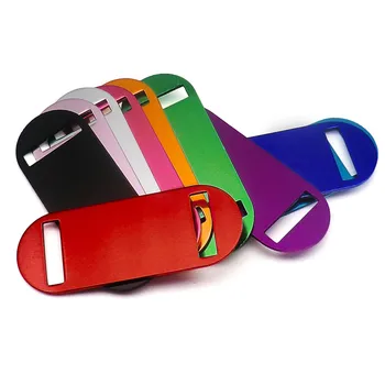 

20 pcs/lot Anti-lost Dog ID Tag Personalized Ellipse Shape Solid Aluminium Material Engraved Custom Puppy Cat Nameplate Phone