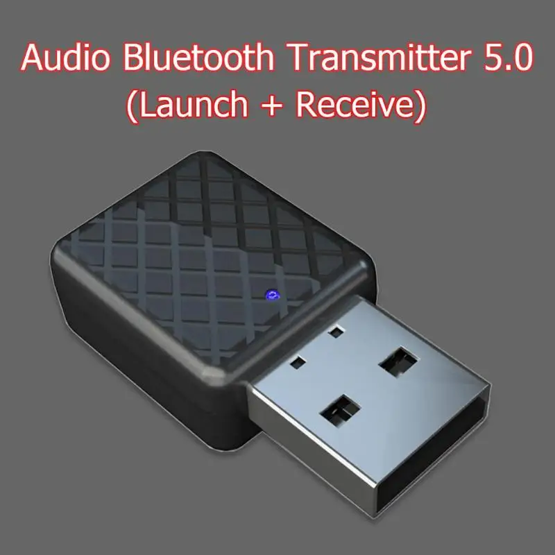KN322 беспроводной bluetooth-приемник передатчик ключ стерео аудио Музыка 3,5 мм Aux USB BT 5,0 адаптер для компьютера динамик MP3