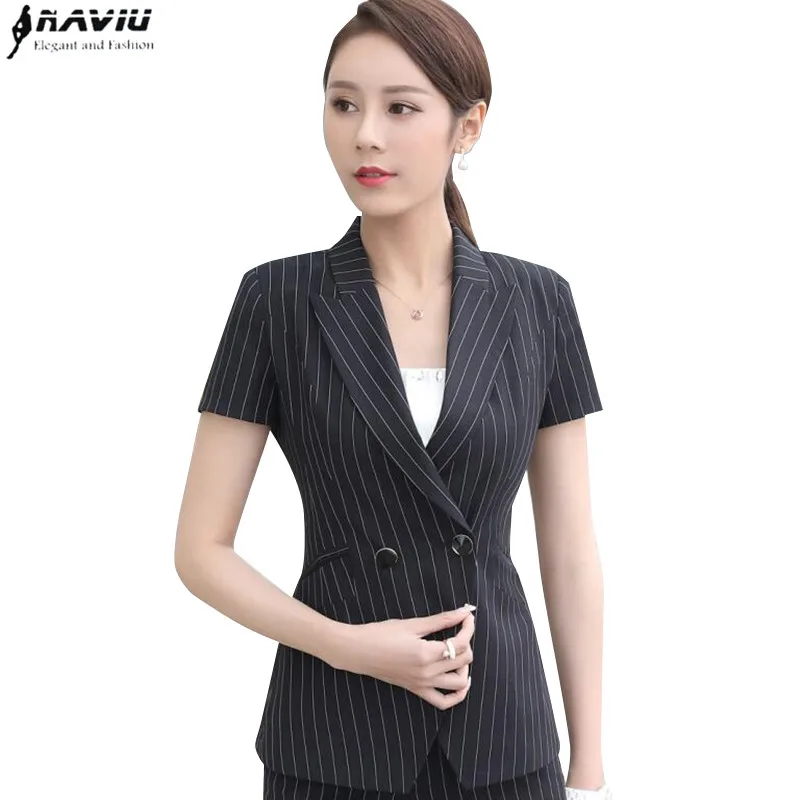 blazer korte mouw