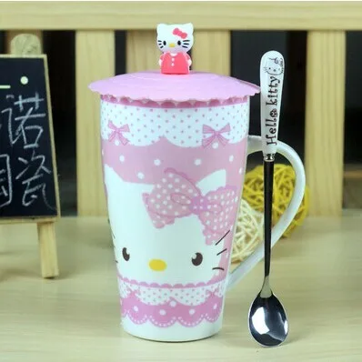 OUSSIRRO 550 мл мультфильм Тоторо животные Кружка Керамическая милая пара чашка кофе молоко чашка детский подарок на день рождения - Цвет: 5
