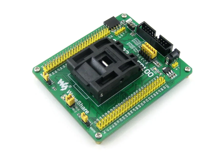 STM32 QFP100 программатор адаптер Yamaichi IC тестовый ожога гнездо для микроконтроллер в (0