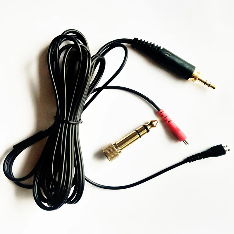 Аудио гарнитуры Кабель для Sennheiser HD25 HD25-1 HD25-1 II HD25-C HD25-13 HD 25 кабель для наушников линии с 6,3 штепсельной вилки