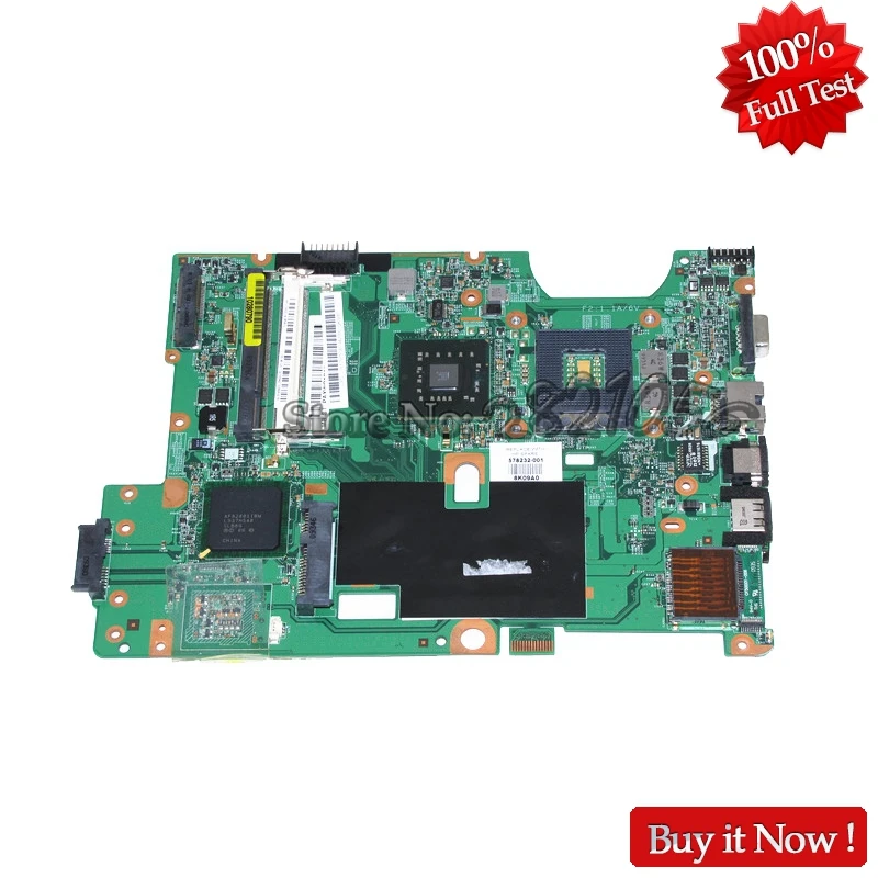 

NOKOTION 48.4FQ01.011 578232-001 Laptop Motherboard For HP Compaq G60 CQ60 MAIN BOARD DDR2 Free CPU