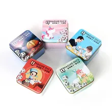 Игральные кости, говорящие воображение, логика, мышление, возможность упражнений, Вечерние игры, кости, инновации, обучение, смешная игрушка