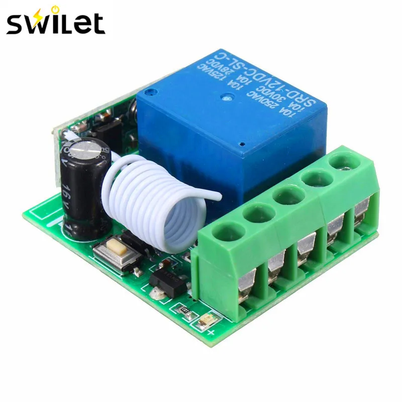 DC 12V 1Way 2Way 3Way Wireless Remote Control Relay Switch Transceiver Receiver