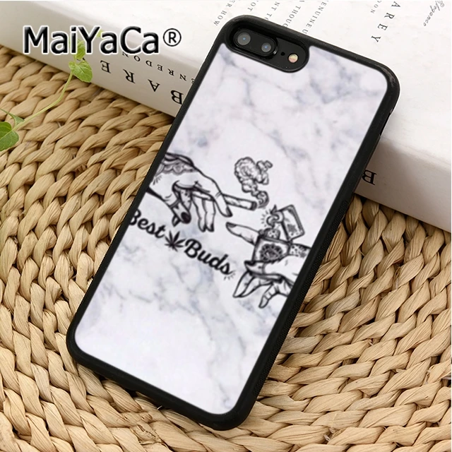 Maiyaca Hand Smoking Weed Best Buds Phone Case Cover For Iphone 5 6s 7 8 Plus 11 12 Pro X Xr Xs Max Samsung Galaxy S7 Edge S8 S9 Phone Case Covers Aliexpress