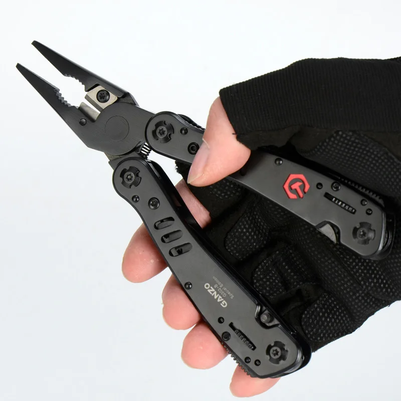 Ganzo G103 Multitool Pocket Folding Plier Camping Survival Knife Multi Tool  Pliers Conbination Outdoor Hand Tools - . Gift Ideas