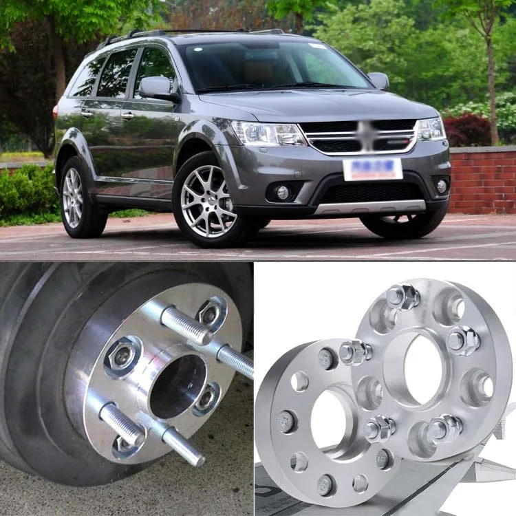 

Teeze 4pcs 5X127 71.6CB 25mm Thick Hubcenteric Wheel Spacer Adapters For Dodge JCUV