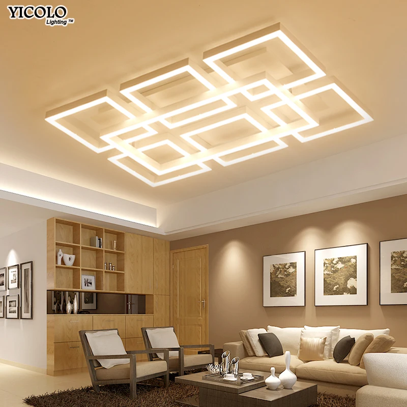 

Dimming Led Ceiling Lights Surface mount For Living Room Bedroom Light FIxtures lamparas de techo abajur