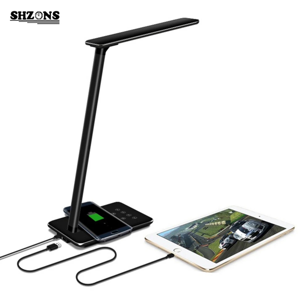 

Wireless Charger LED Table Lamp Foldable Wireless Charging Desk LED Lamp Wireless Charger US plug Wireless Charger
