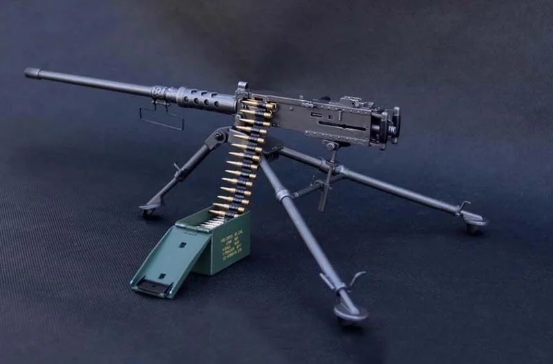  1/6 scale model US army Browning M2 machine gunCal. .50 M2HBflexible weapon toys for soldier action