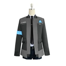 Игра Детройт: стать человеком Коннор RK800 Униформа агента костюмы halllween косплей костюм куртки пальто