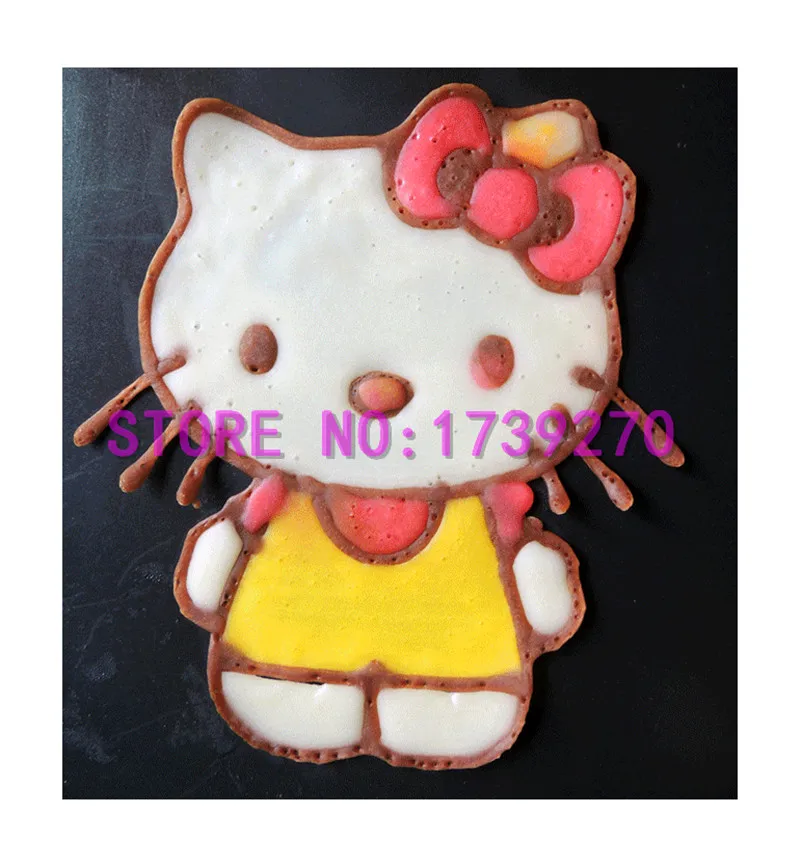  newest food printer4 colors pancake printing machine3D DIY pancake maker