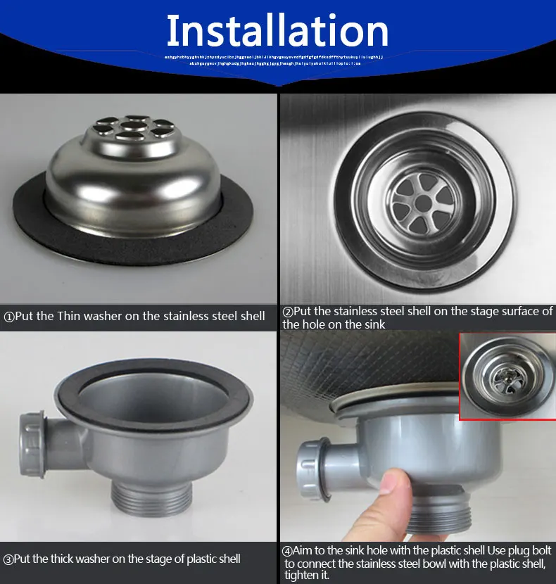 110mm, filtro de pia com escorredor de