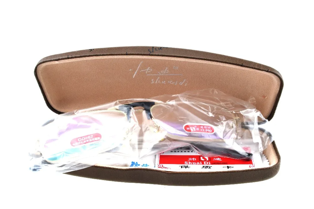 Tanie 2019 prawdziwe nowy projektant kryształ tytanu wysokiej jakości styl lotniczy Minister óculos czytanie okulary + 1 1.50 2.0 3.0 3.5 4