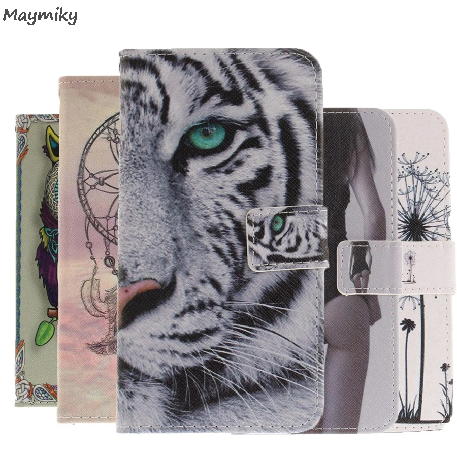 

Tiger Printing PU Leather case For iphone XR XS Max 2018 TPU Back Flip Cover For iphone 8 7 6 6S Plus Cases