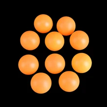 10PCS 2 Colors For CompetitionBall Professional Ping Pong Balls Training Dia 40mm Seamless Table Tennis