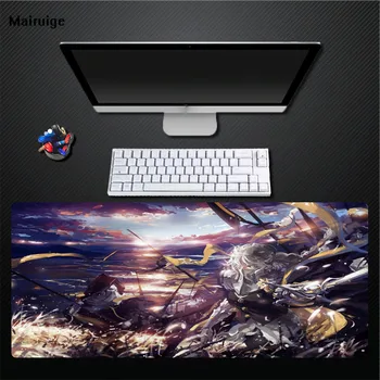 

Mairuige Gamer Desktop Rectangle Hot Anime Mouse Pad High Quality Game Accessory Lock Edge Pad Game Universal Non-fading Pad