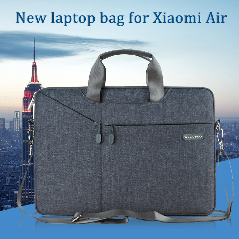 Gearmax новая сумка для ноутбука xiaomi mi notebook air 12,5, наплечный чехол для ноутбука xiaomi air 13, рукав для ноутбука 1" 13,3" для мужчин