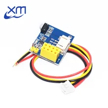 10 шт. ESP8266 ESP-01 ESP-01S WS2812 RGB светодиодный модуль контроллера для IDE WS2812 светильник кольцо умный электронный DIY H63